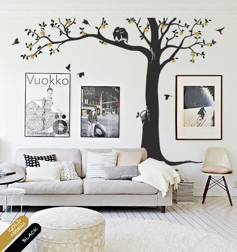 Living Room Wall Decal
 Creative nursery or living room decoration decal with