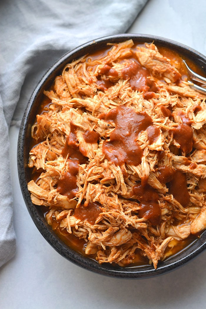 Low Calorie Bbq Sauce Recipe
 Instant Pot Low Carb BBQ Chicken Whole30 Paleo Skinny