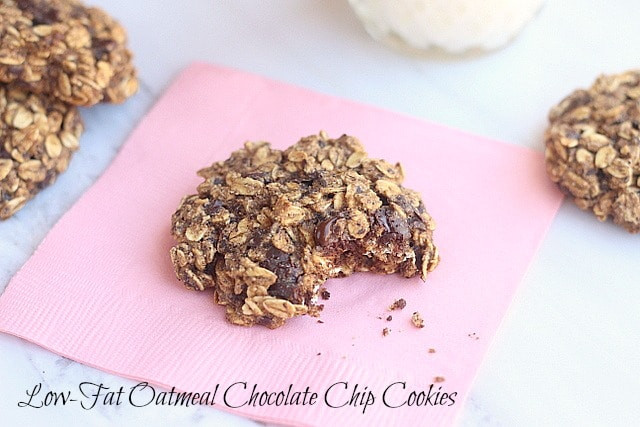 Low Cholesterol Oatmeal Cookies
 Low Fat Oatmeal Chocolate Chip Cookies Oatmeal with a Fork