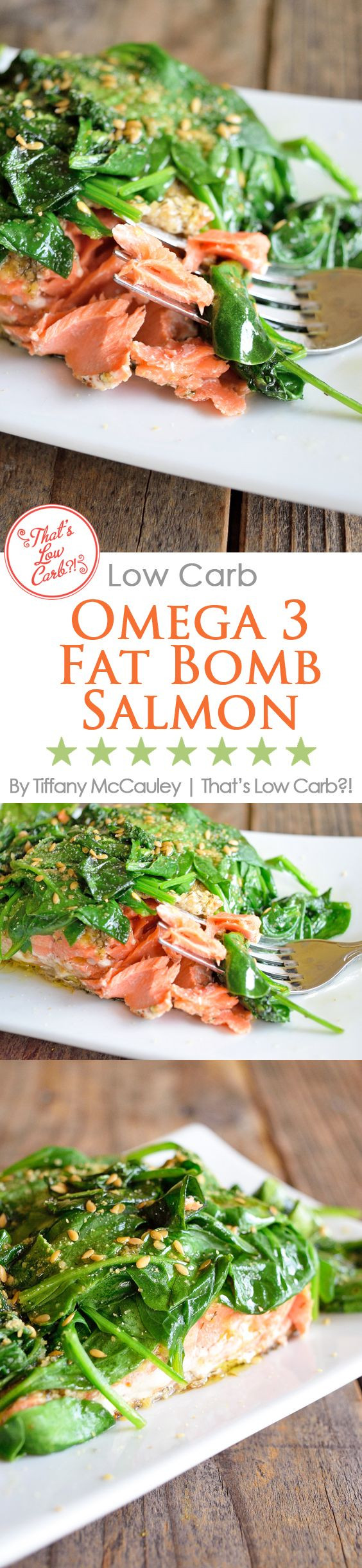 Low Fat Salmon Recipes
 Low Carb Recipes Omega 3 Fat Bomb Salmon Recipe