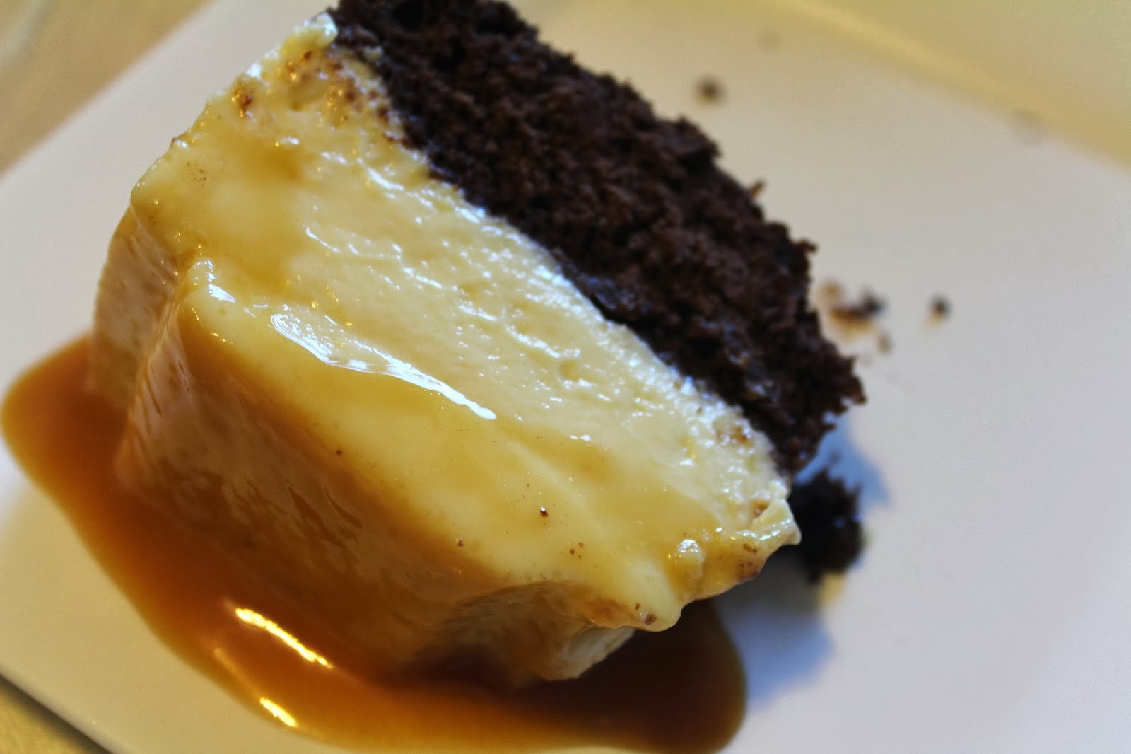Magic Chocolate Flan Cake
 Blog as you Bake Magic Chocolate Flan Cake