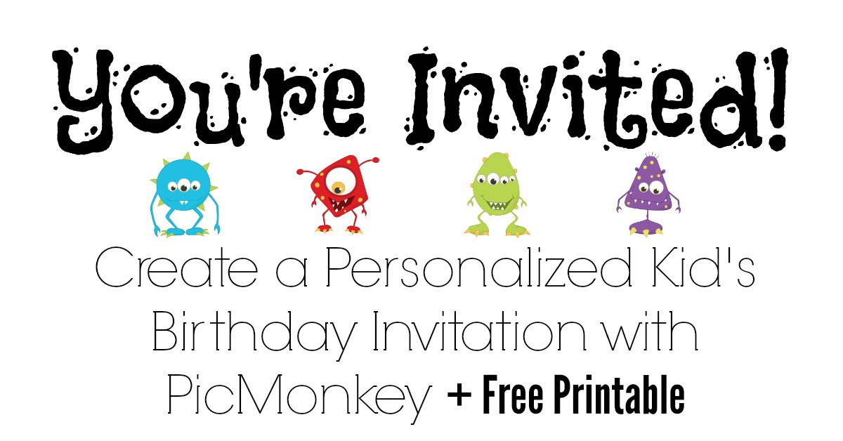 Make Birthday Invitations Online Free
 Create a Personalized Kid s Birthday Invitation with