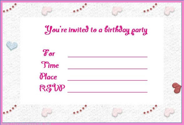 Make Birthday Invitations Online Free
 Cool Free line Birthday Invitations