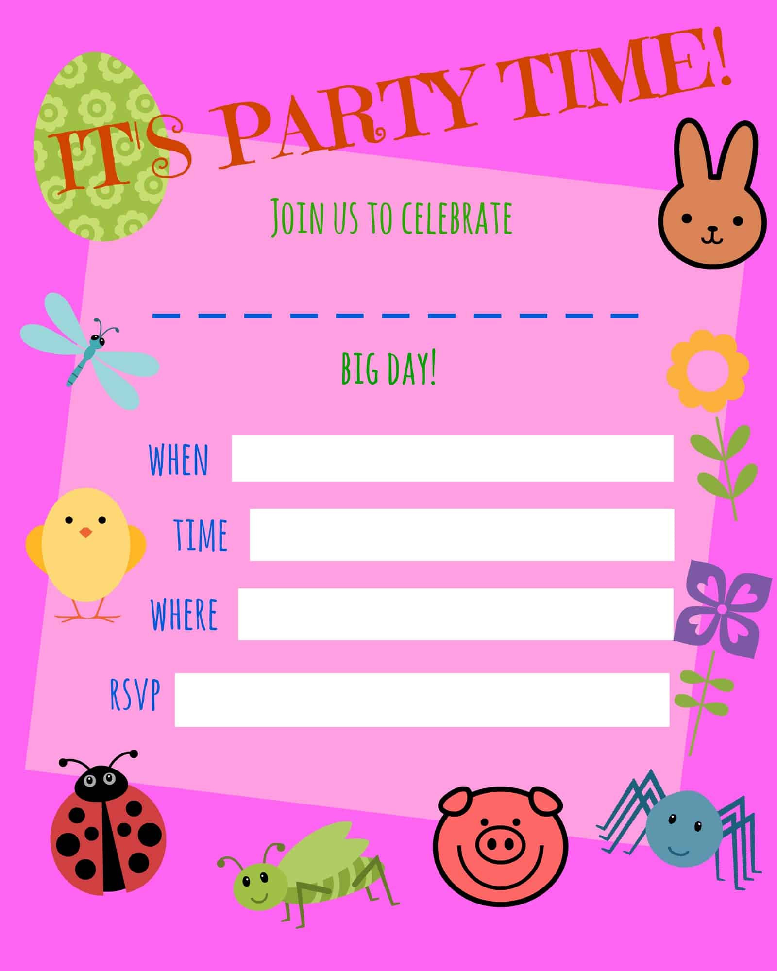 Make Birthday Invitations Online Free
 Free Birthday Invitations For Girls And How To Create