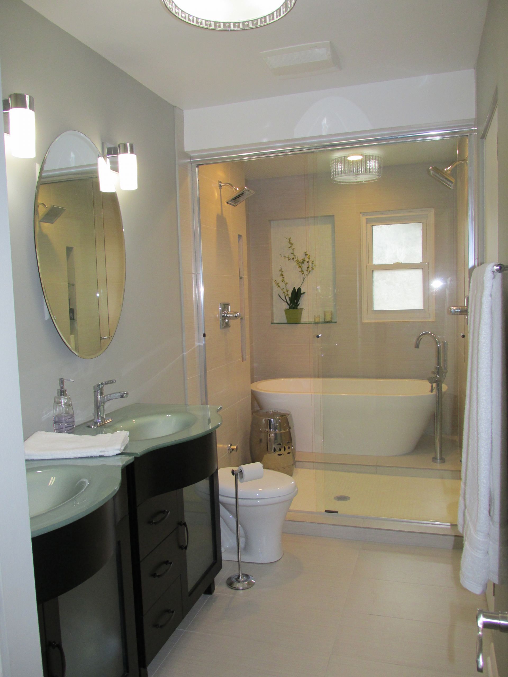 Master Bathroom Tub
 Master Bathroom January 2013 – Emodel your home