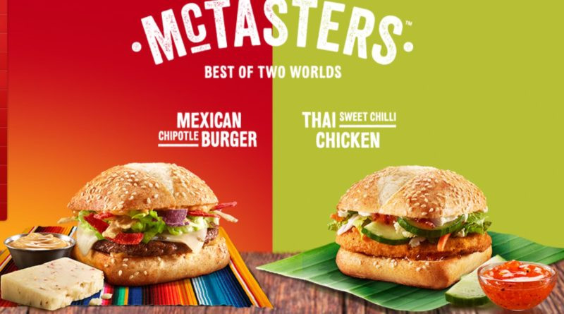 Mcdonald'S Premium Mcwrap Chicken Sweet Chili Buttermilk Crispy
 McDonald s McTasters Mexican Chipotle Burger Canada