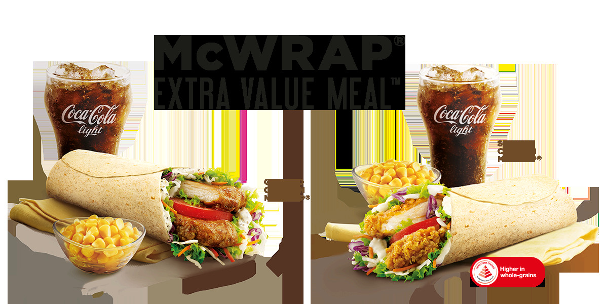Mcdonald'S Premium Mcwrap Chicken Sweet Chili Buttermilk Crispy
 chicken caesar mcwrap calories