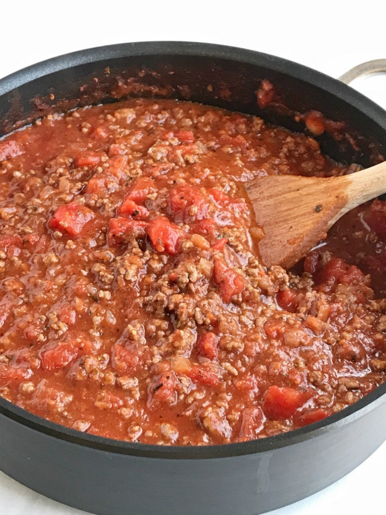 Meat Spaghetti Sauce
 Homemade Spaghetti Meat Sauce To her as Family