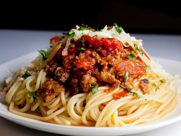 Meat Spaghetti Sauce
 Spaghetti With Meat Sauce Recipe Food