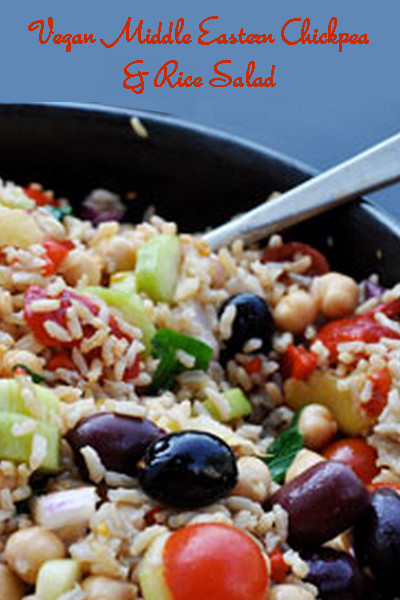 Middle Eastern Chickpea Recipes
 Meatless Monday Middle Eastern Chickpea Rice Salad