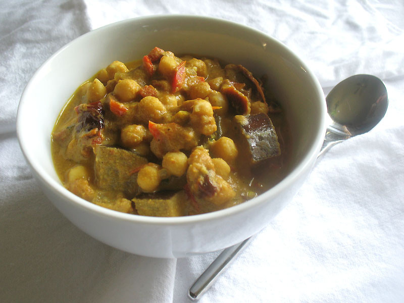 Middle Eastern Chickpea Recipes
 Middle Eastern Inspired Spicy Chickpea Eggplant and