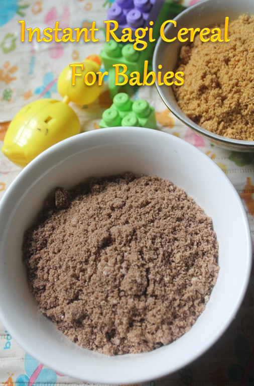 Millet For Baby
 Instant Ragi Ceralac Recipe No Cook Finger Millet Cereal