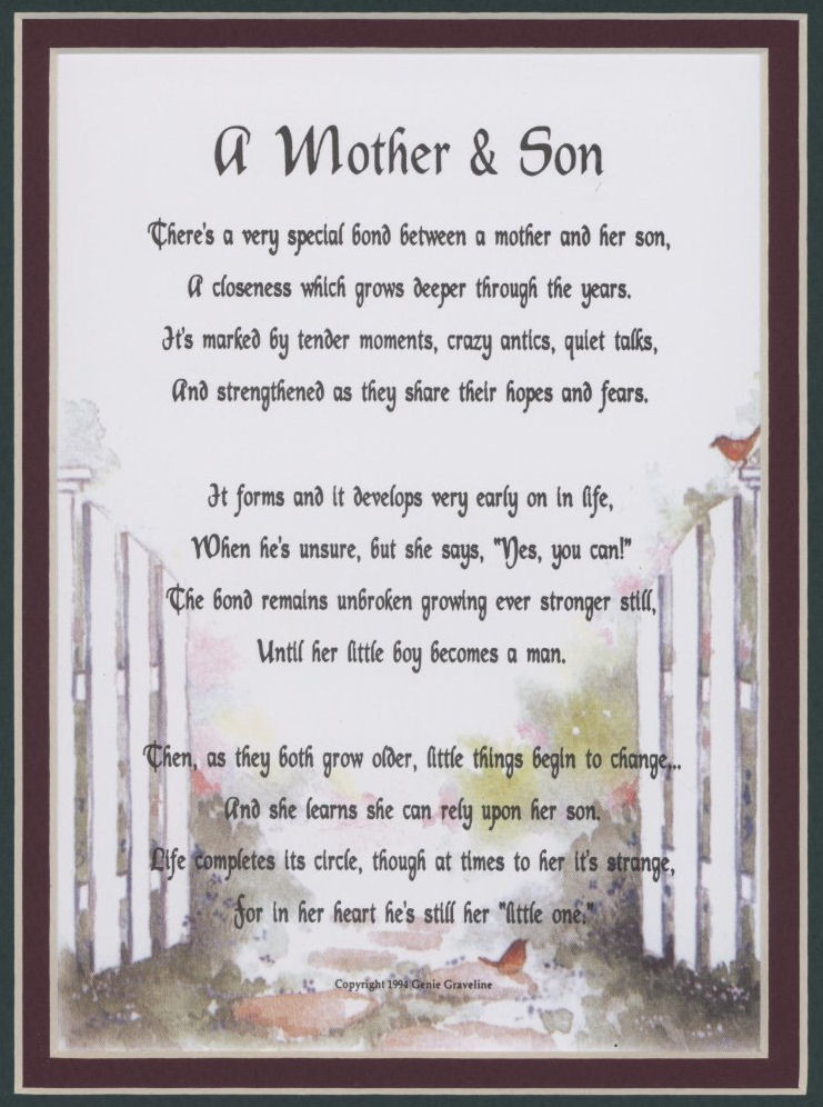 Mother Quotes From Son
 Mother Son Quotes For QuotesGram