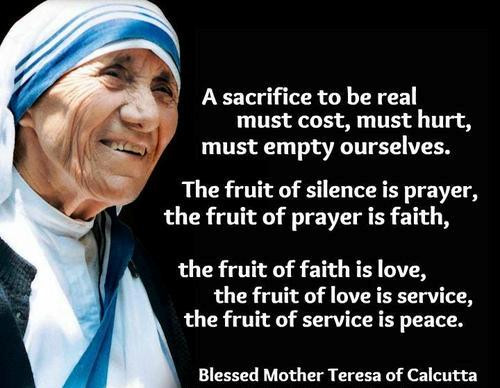 Mother Teresa Quotes About Life
 Wise Words