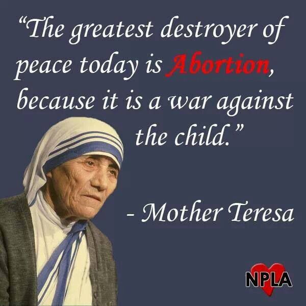 Mother Teresa Quotes On Abortion
 138 best People Who Made A Difference images on Pinterest