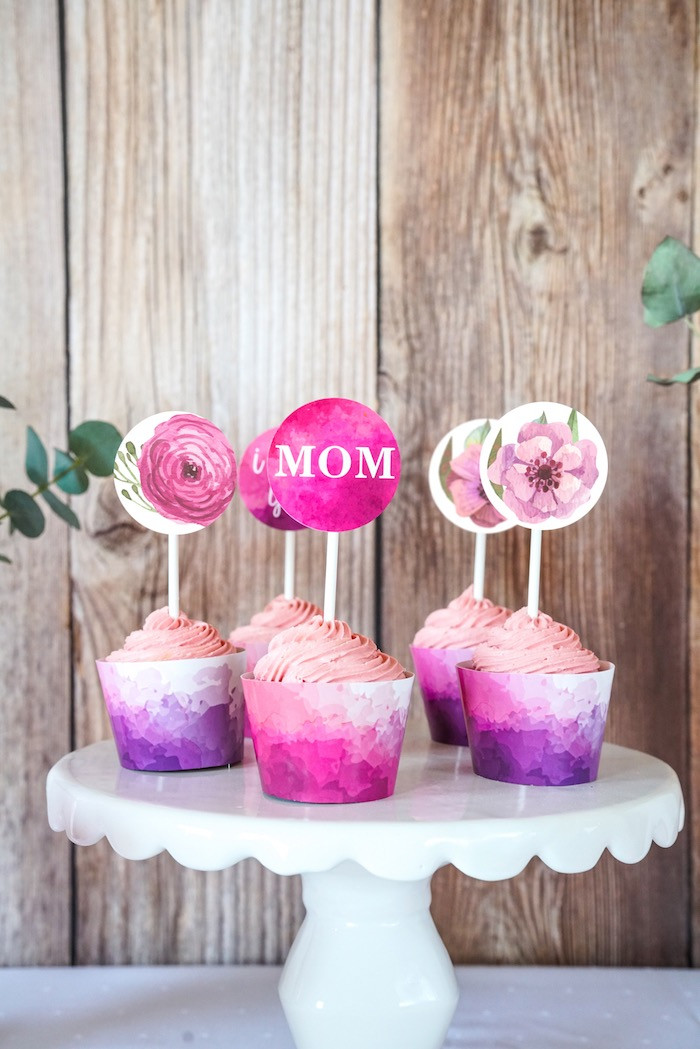 Mother's Day Party Ideas
 Kara s Party Ideas Floral Mother s Day Party with Free