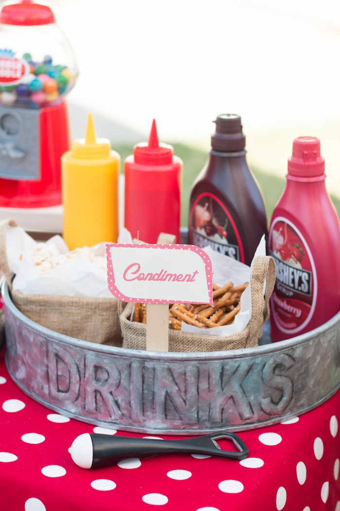 Mother's Day Party Ideas
 Kara s Party Ideas Retro Diner Themed Mother s Day Party