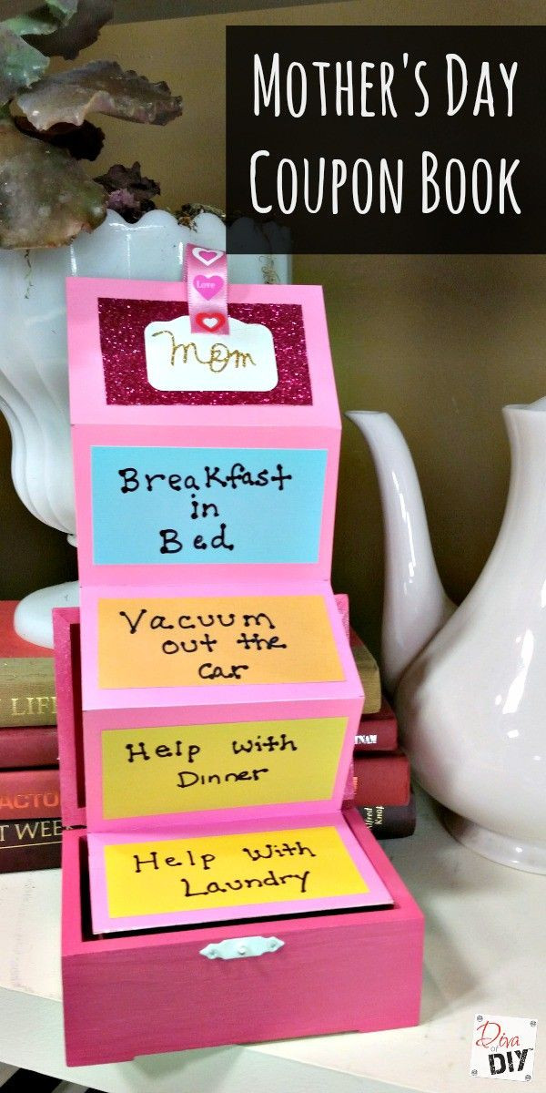 Mothers Day Gifts You Can Make
 How to Create an Easy Unique Mother s Day Coupon Book