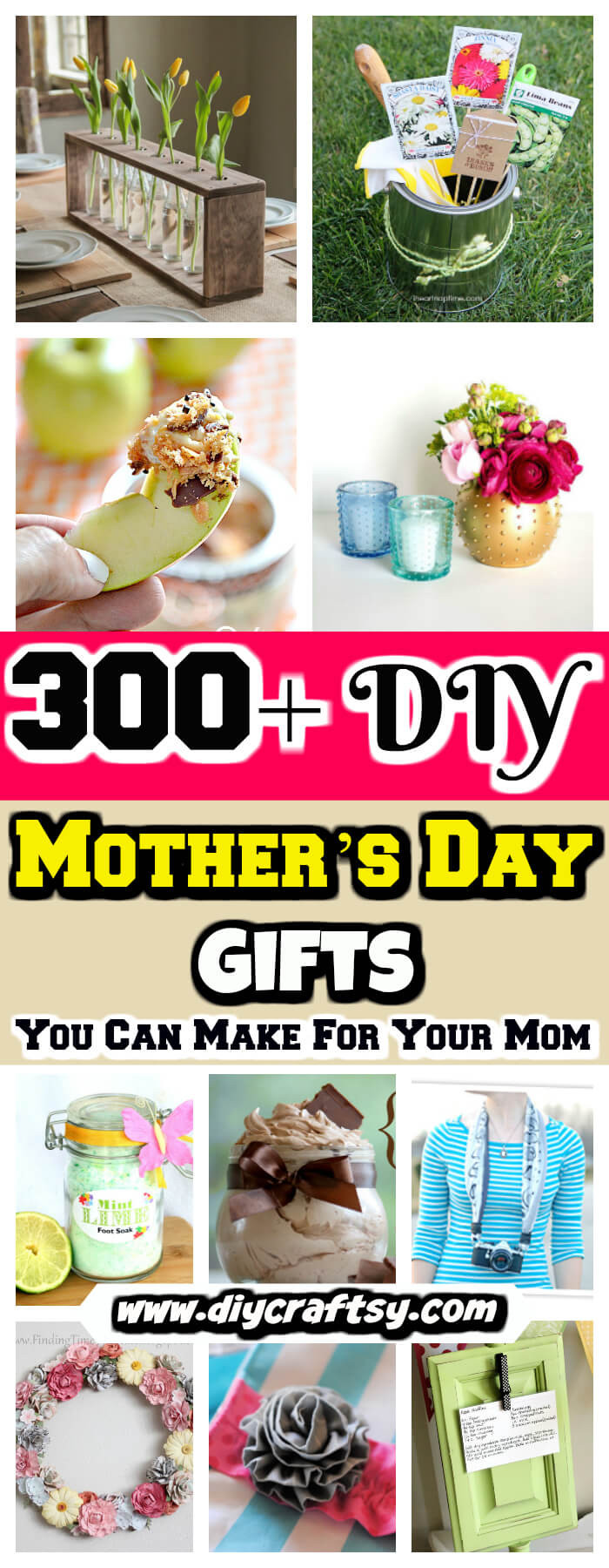 Mothers Day Gifts You Can Make
 300 DIY Mothers Day Gifts You Can Make For Your Mom DIY