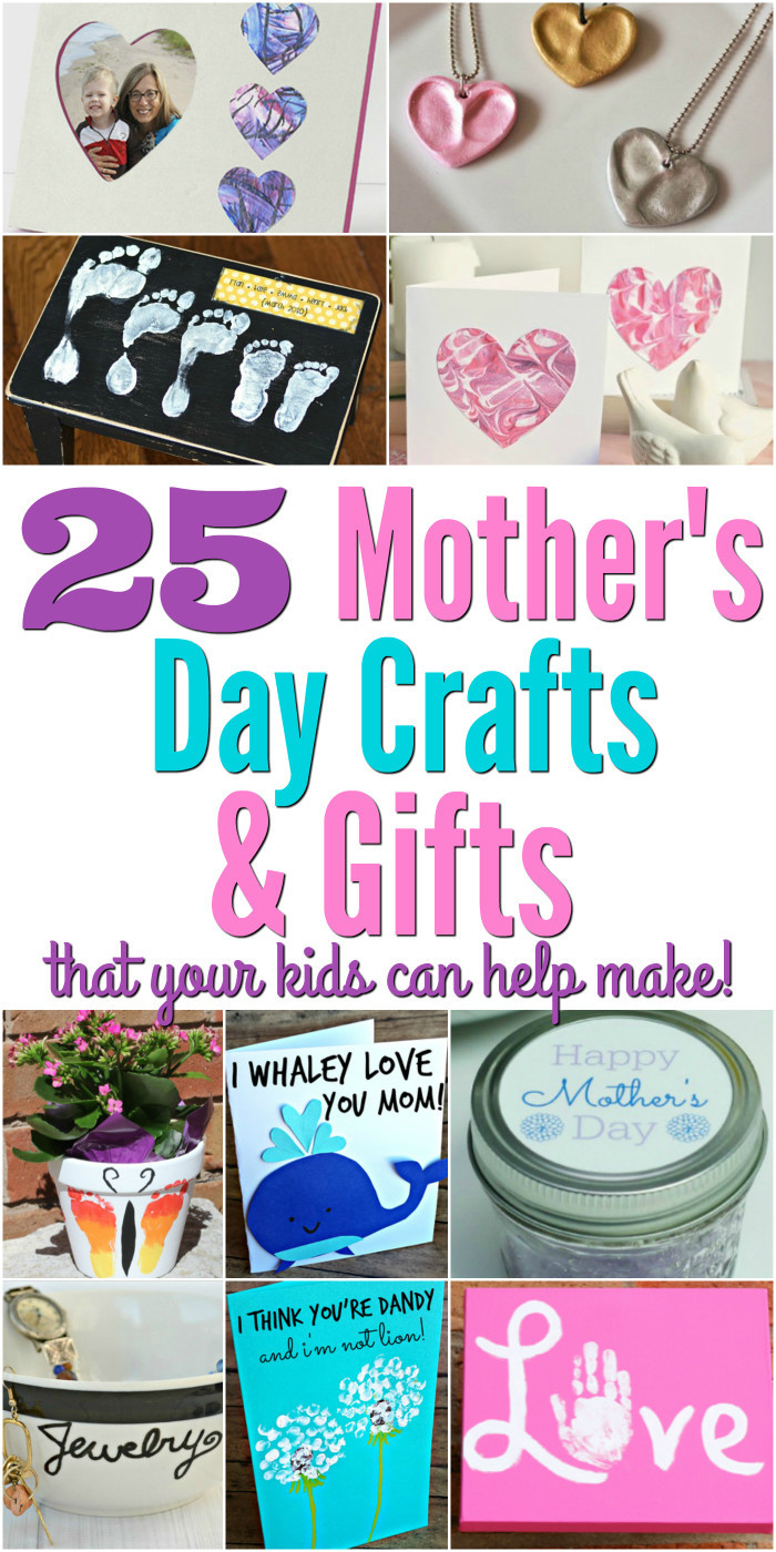 Mothers Day Gifts You Can Make
 25 Handmade Mother s Day Gifts and Crafts Oh So Savvy Mom