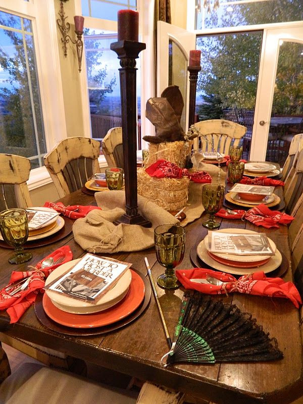 Mystery Dinner Party Ideas
 Trisa & Co Designs & Events Western Murder Mystery