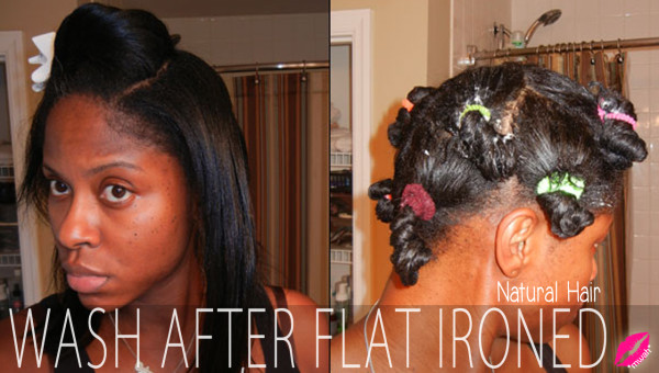 Natural Hairstyles After Wash
 Washing Natural Hair After Flat Ironing Glamazini