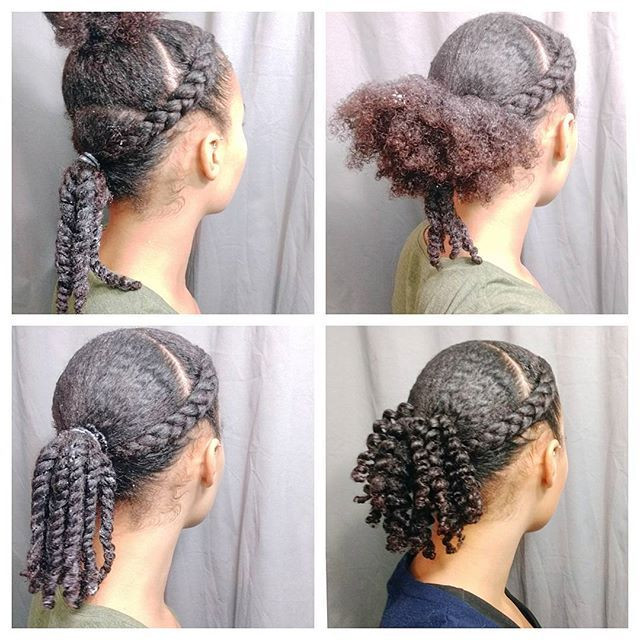 Natural Hairstyles After Wash
 Hey friends Here s a quick style I did recently After