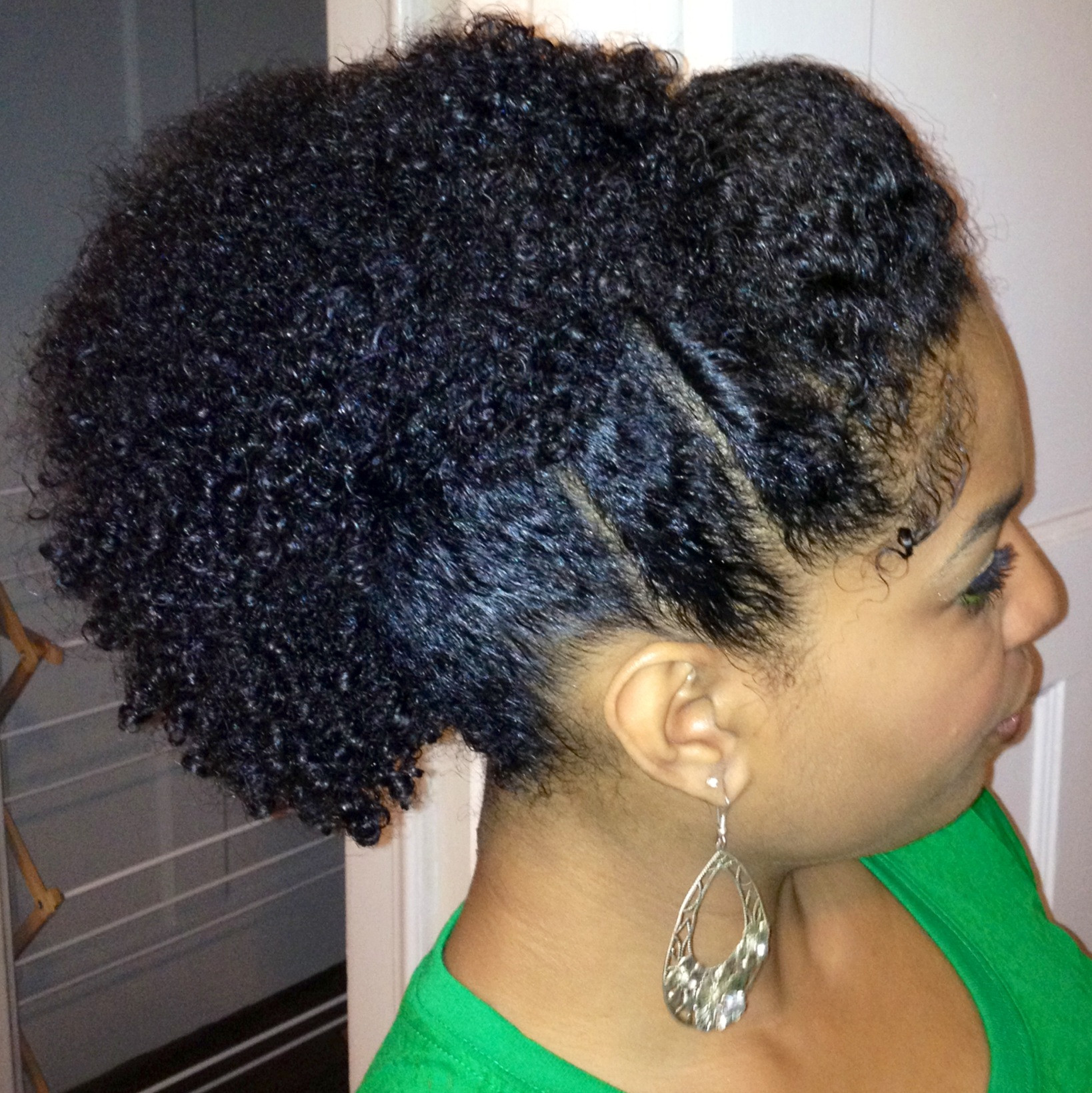 Natural Hairstyles After Wash
 Quick and Easy TWA Styles Wash and Go Pt1 quot Natural