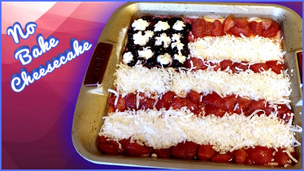 No Bake 4Th Of July Desserts
 Easy Desserts Recipes No Bake Cheesecake 4th July
