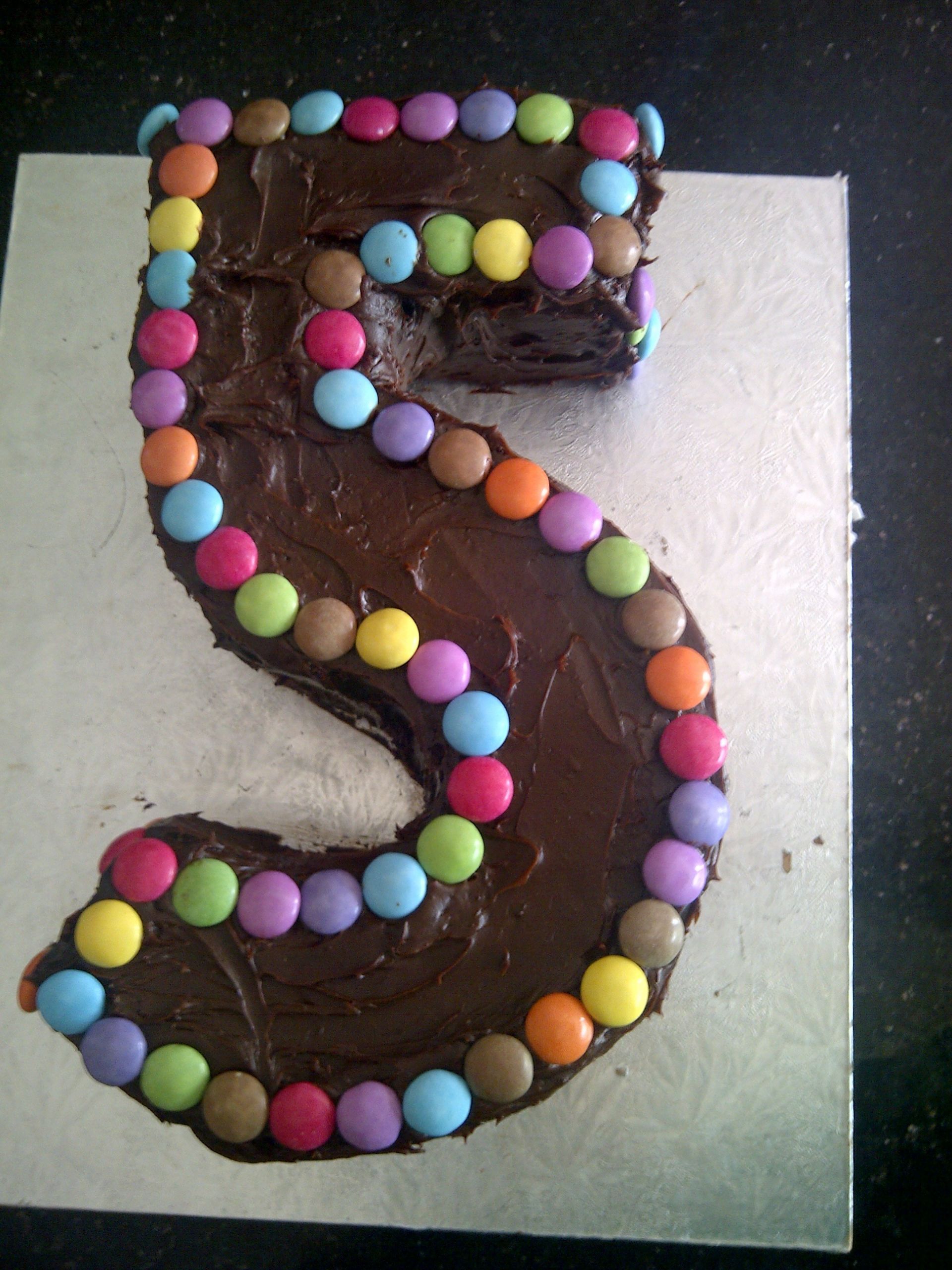 Number Birthday Cakes
 Number Birthday Cake