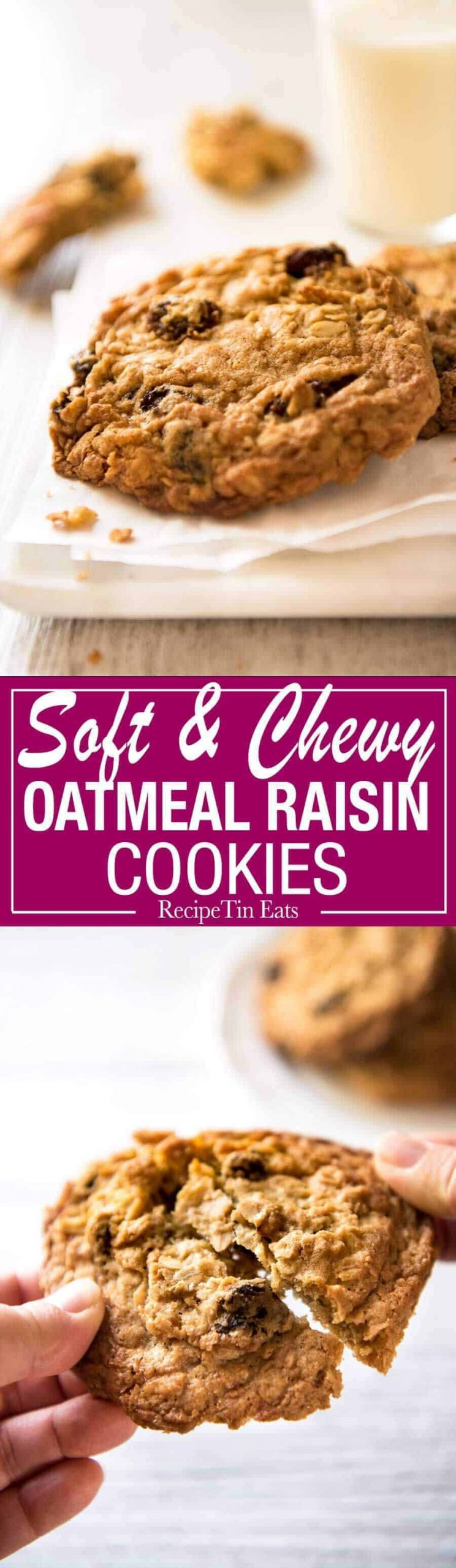 Oatmeal And Raisan Cookies
 Oatmeal Raisin Cookies Soft & Chewy