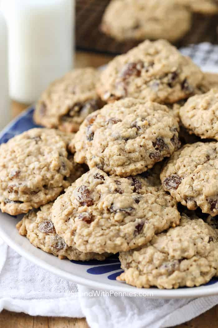 Oatmeal And Raisan Cookies
 Oatmeal Raisin Cookies Spend With Pennies