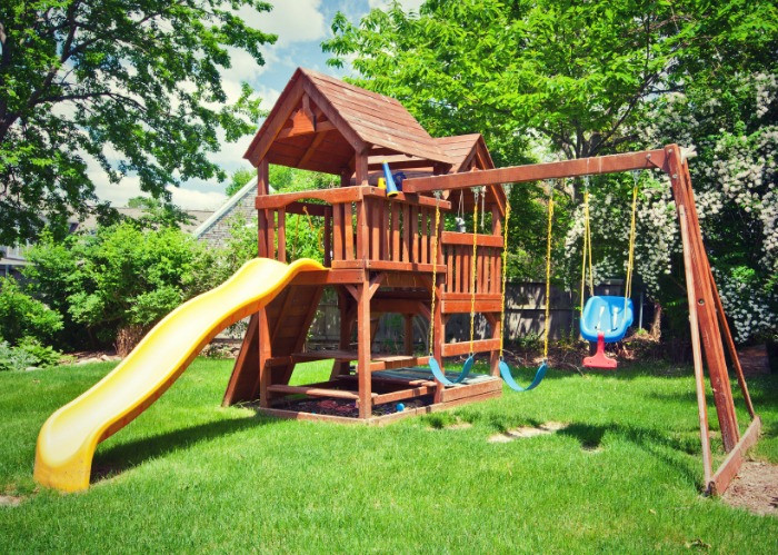 Outdoor Swing Sets For Kids
 How To Waste $2 000 Your Kids With A Backyard Playset