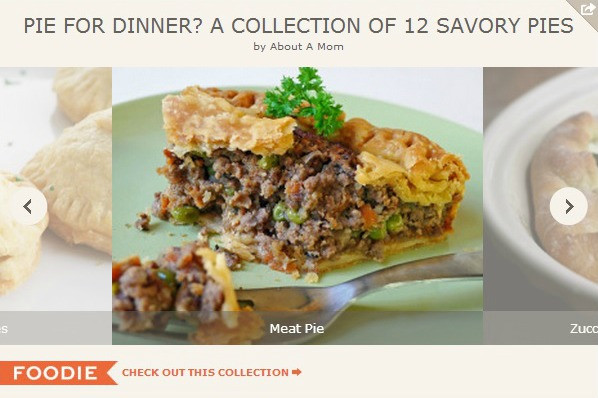 Pi Day Dinner Ideas
 Pie for Dinner A Collection of 12 Savory Pies About A Mom