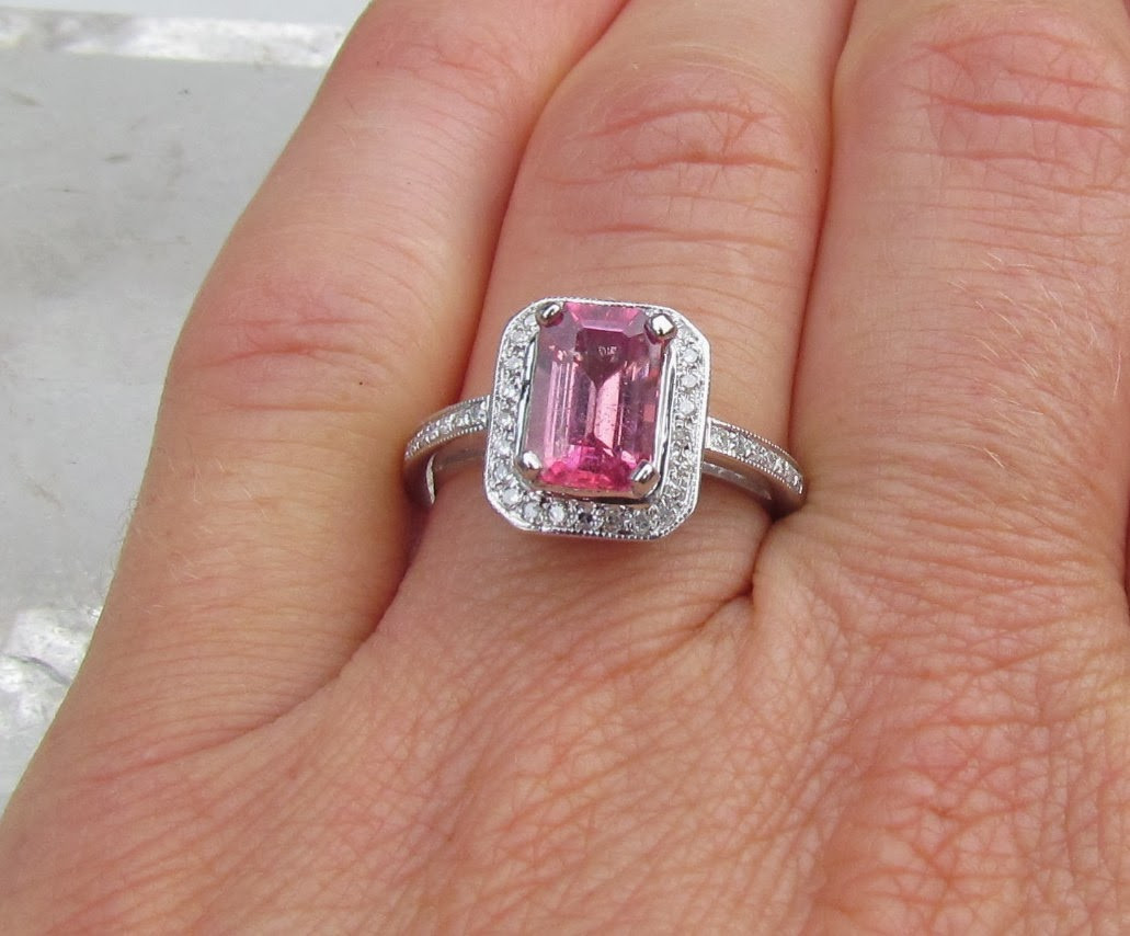 Pink Sapphire Wedding Rings
 Engagement Ring Pink Sapphire Engagement Rings 64