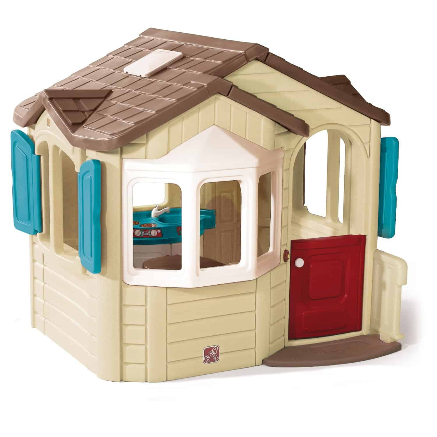 Play House For Kids Outdoor
 Plastic Playhouses