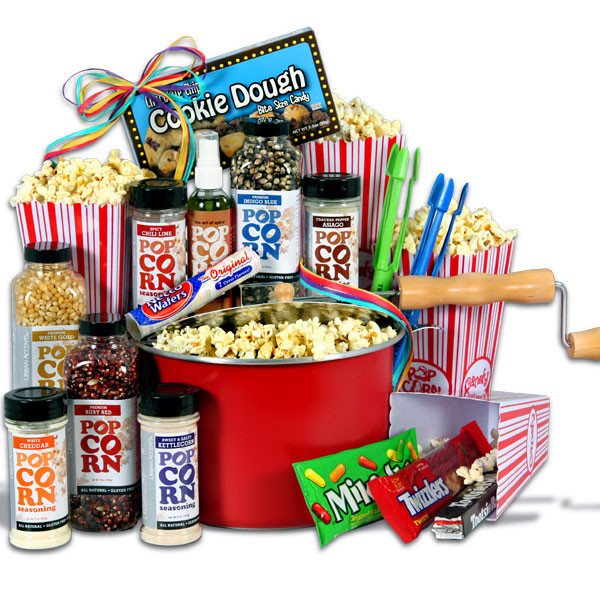 Popcorn Movie Gift Basket Ideas
 Popcorn Lovers Night At The Movies Gift Basket Premium