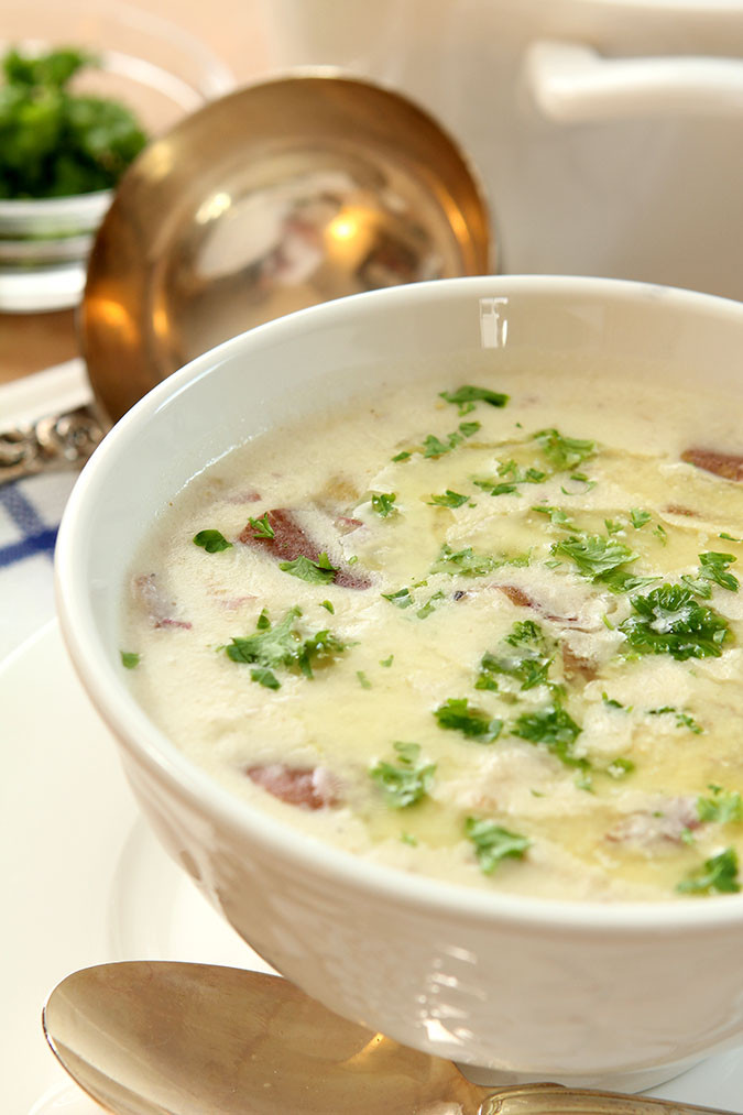 Potato Soup Recipes With Bacon
 cream of potato soup with bacon