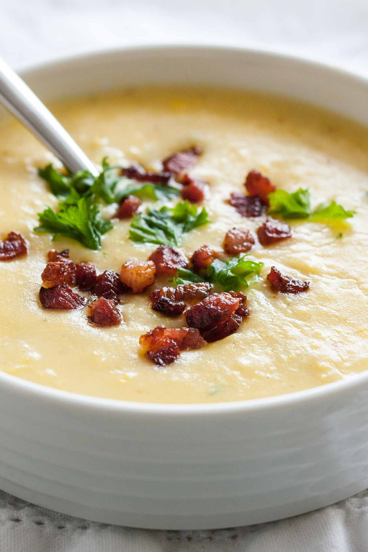Potato Soup Recipes With Bacon
 Easy Potato Bacon Soup with Corn Less than 30 Minutes