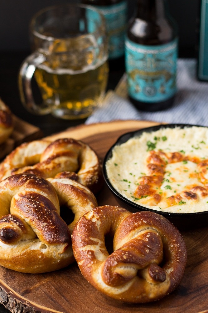 Pretzels Beer Cheese Dip
 Soft Beer Pretzels with Beer Cheese Dip Fox and Briar