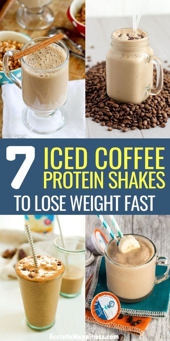 Protein Shakes Recipes For Weight Loss
 7 Healthy Iced Coffee Protein Shake Recipes for Weight Loss