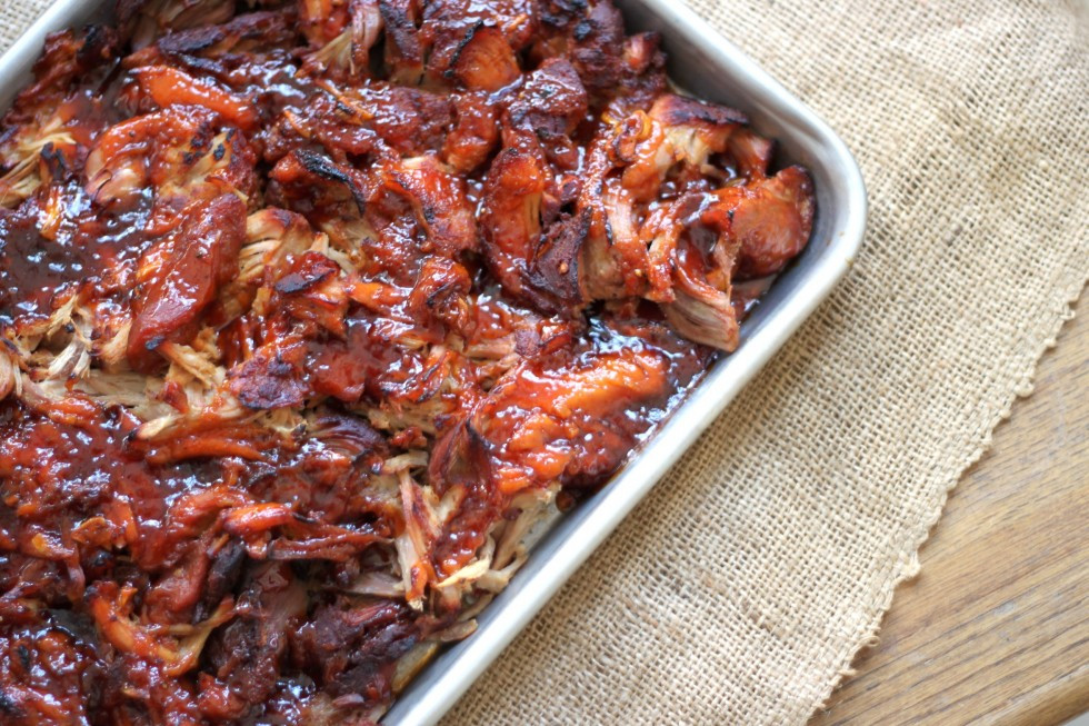 Pull Pork Bbq Sauce Recipe
 Pulled Pork with Apricot Molasses Barbecue Sauce