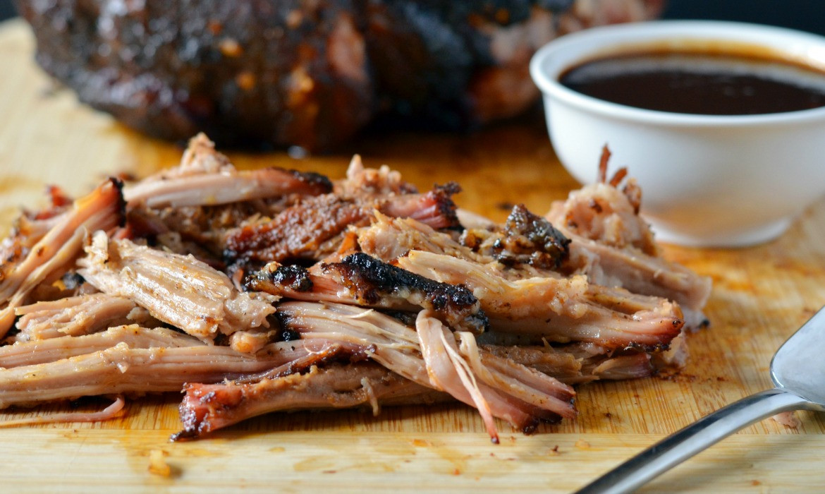 Pull Pork Bbq Sauce Recipe
 Pulled Pork with Homemade Barbecue Sauce Recipe by