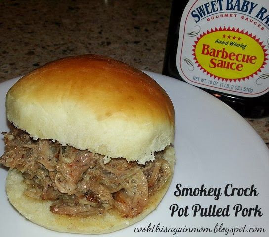 Pulled Pork Without Bbq Sauce
 Smokey Crock Pot Pulled Pork Tastes great with or