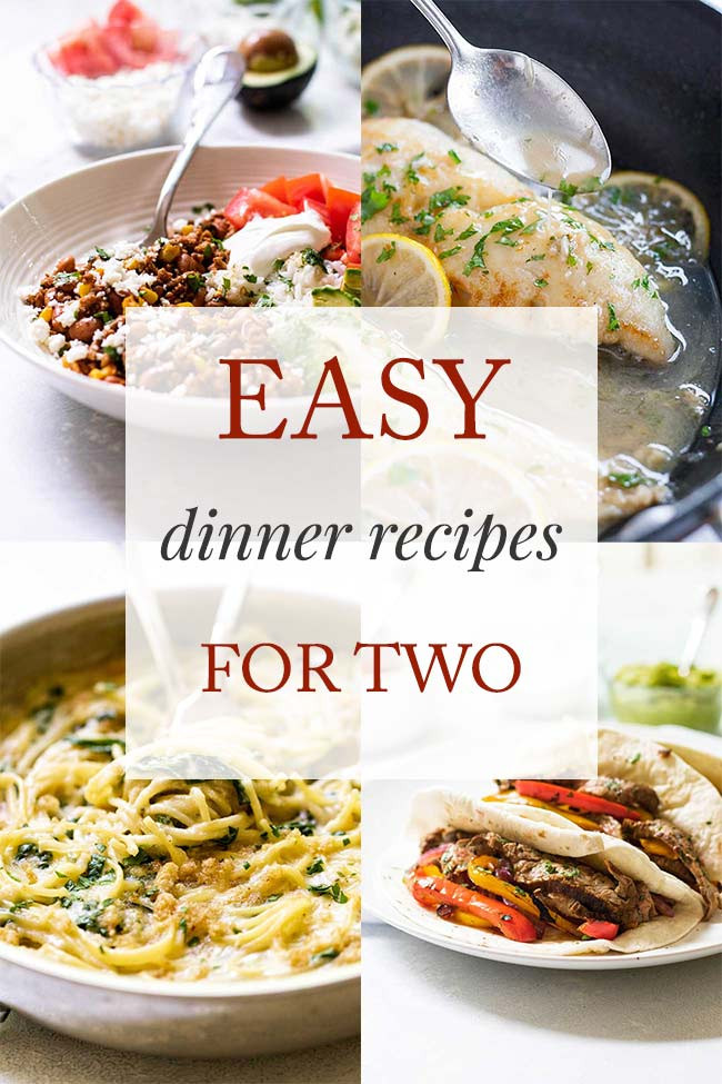 Quick Dinner For Two
 11 Easy Dinner Recipes for Two
