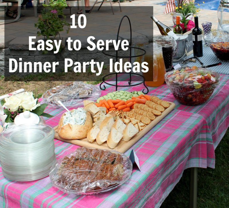 Quick Dinner Party Ideas
 10 Easy to Serve Dinner Party Ideas Sweet Love and Ginger
