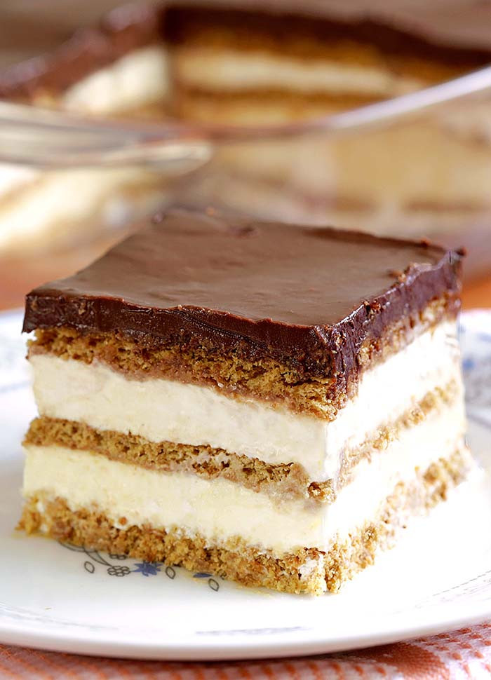 Quick Easy Desserts
 No Bake Chocolate Eclair Icebox Cake Cakescottage