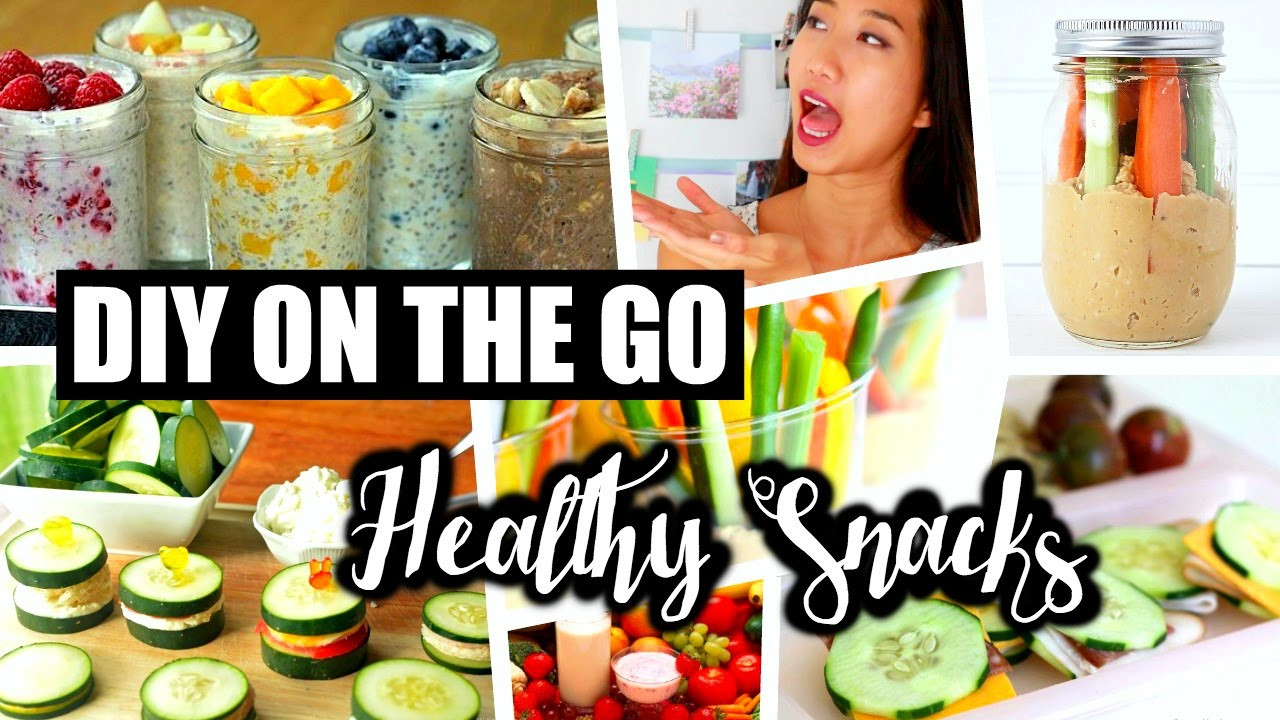 Quick Healthy Snacks On The Go
 DIY HEALTHY SNACKS ON THE GO QUICK AND EASY