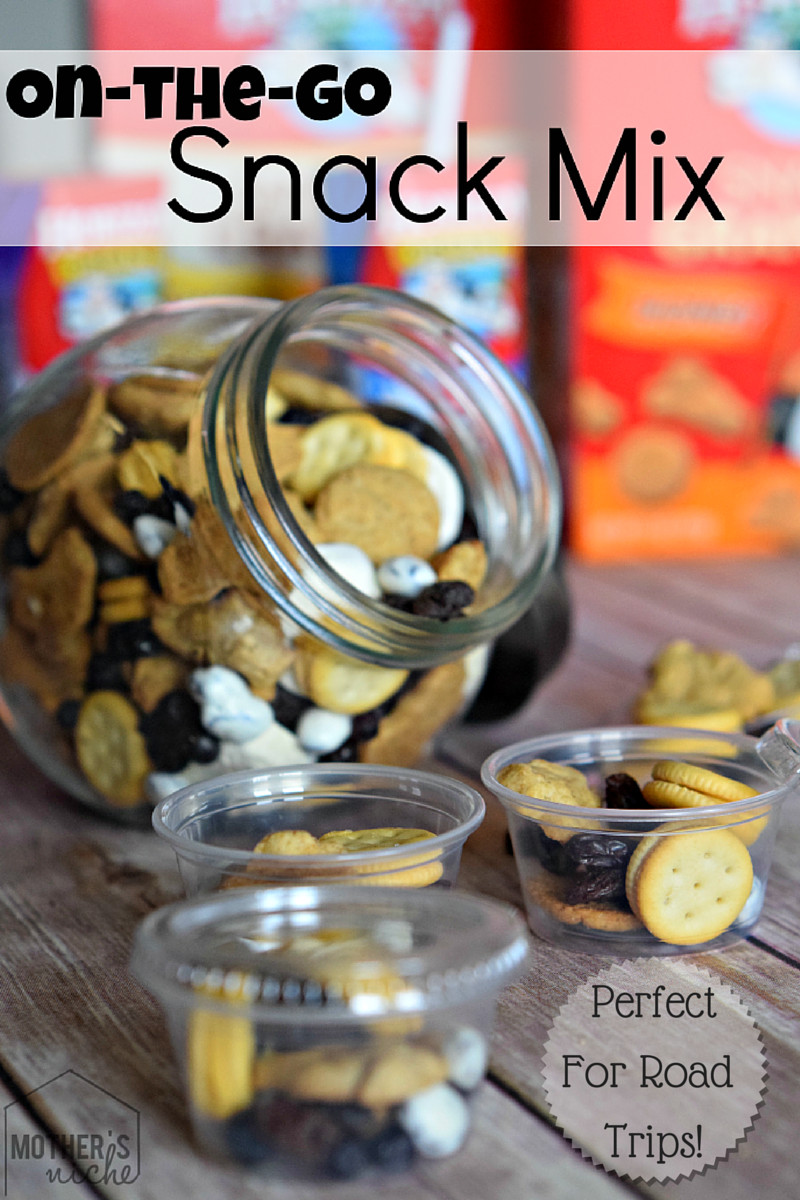 Quick Healthy Snacks On The Go
 Quick & Easy The Go Snack Mix For Kids