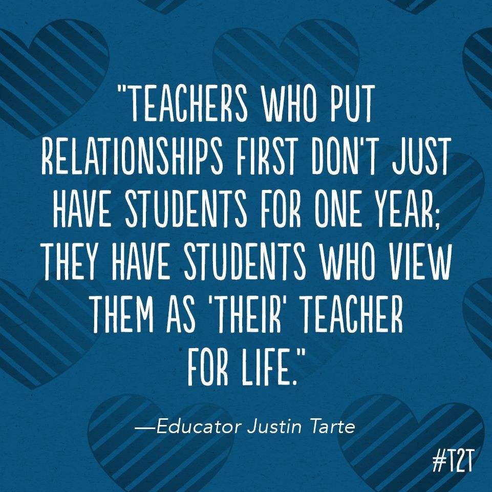 Quotes On Teacher Student Relationship
 Teachers who put relationships first don t just have